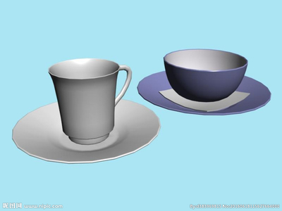 餐具模型设计图__室内模型_3D设计_设计图库